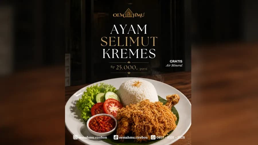 Ayam Selimut Kremes dari Oemahmu!