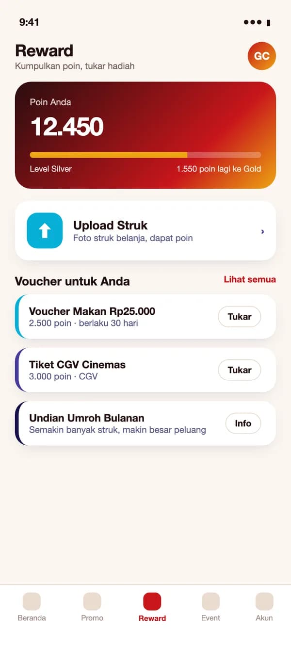 Poin & reward